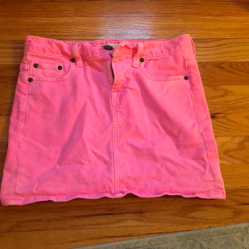 Hot Pink Skirt